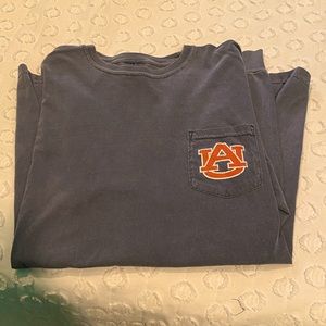 Grey Auburn University long sleeve t-shirt